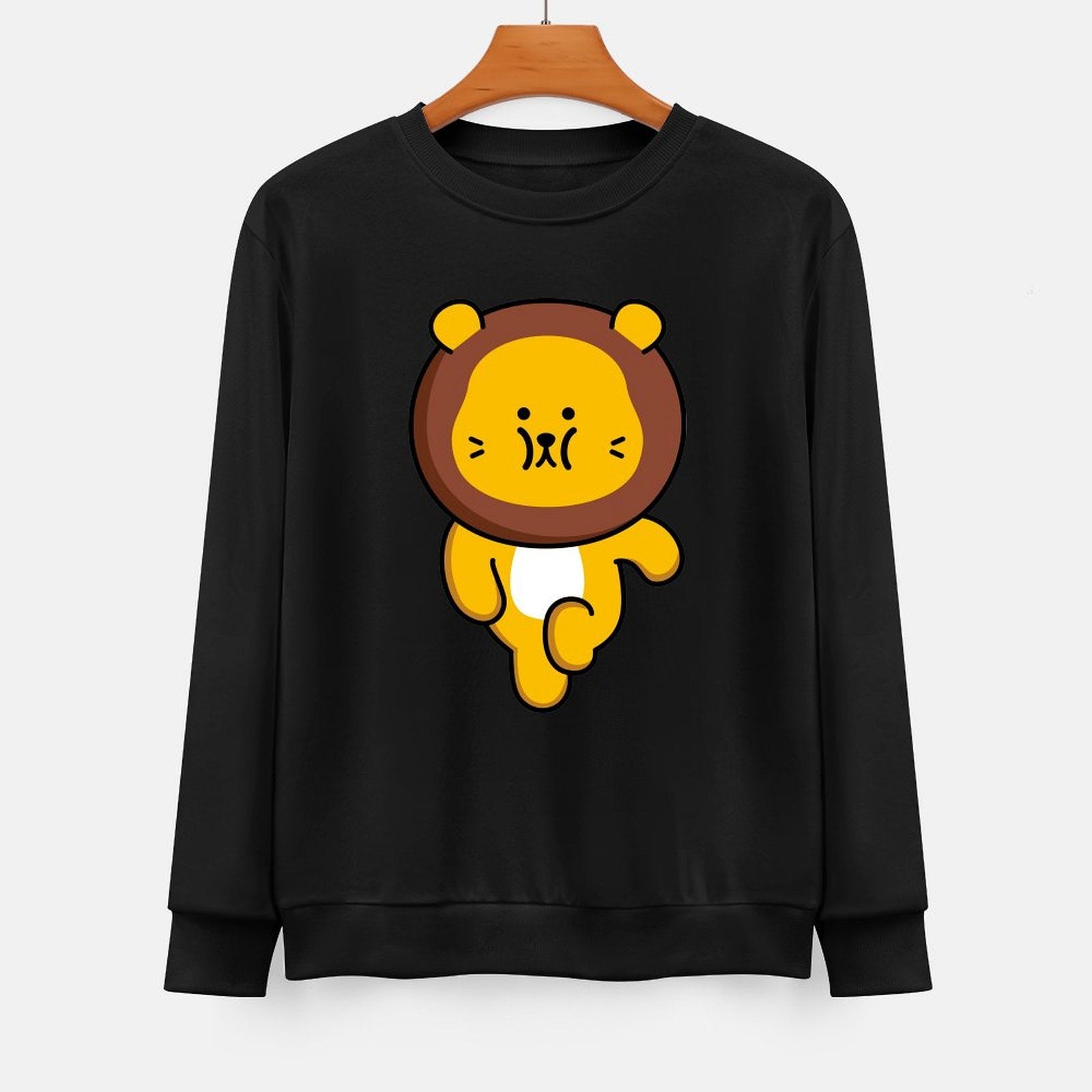 Front Patterned Long Sleeve TopClassicFit EverydaySeries